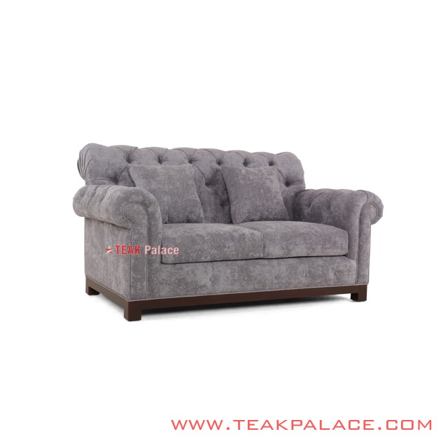 Sofa Jati Minimalis Abu-Abu Robinson 2 Dudukan Sofa Jati Minimalis Abu-Abu Robinson 2 Dudukan