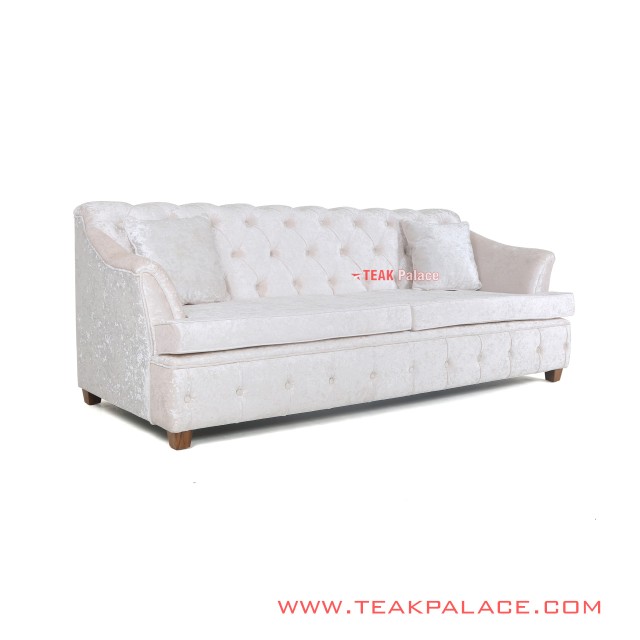 Sofa 3 Dudukan Minimalis Warna Putih Seri Musi Sofa 3 Dudukan Minimalis Warna Putih Seri Musi