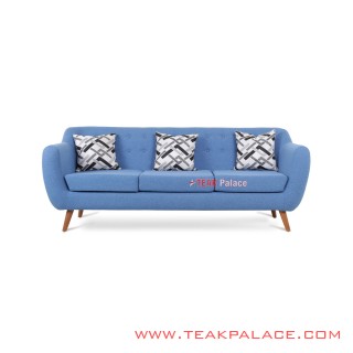 Sofa Dina Biru 3 Seater