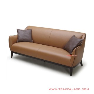 Viana Sofa Jati Oscar Brown 3 Seater Viana Sofa Jati Oscar Brown 3 Seater