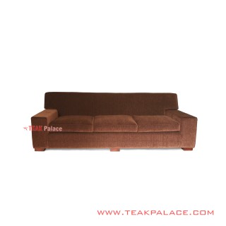 Sofa Angelo Minimalis Jati 3 Dudukan