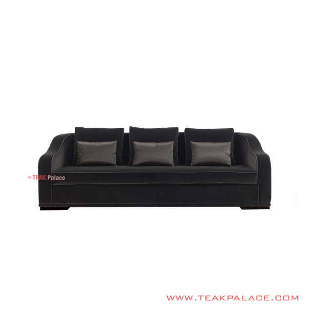 Sofa 3 Dudukan Emmo Hitam Minimalis Sofa 3 Dudukan Emmo Hitam Minimalis