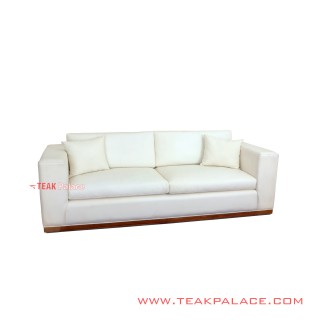 Sofa Kulit Putih Seri Padang Sofa Kulit Putih Seri Padang