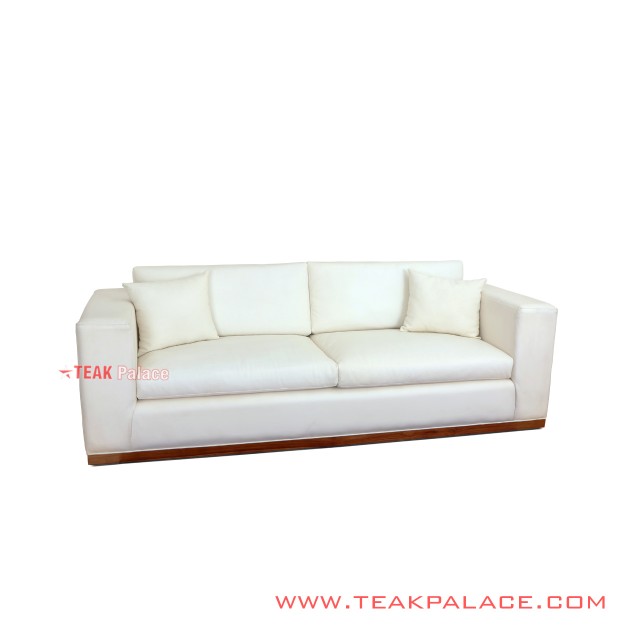 Sofa Kulit Putih Seri Padang Sofa Kulit Putih Seri Padang