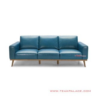 Oslo Sofa Oscar Blue Jati Minimalis 3 Dudukan Oslo Sofa Oscar Blue Jati Minimalis 3 Dudukan