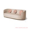 Sofa Amador Unik Minimalis Jati Cream
