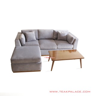 Sofa Sudut Kayu Jati Minimalis Jepara Seri Carticha Sofa Sudut Kayu Jati Minimalis Jepara Seri Carticha