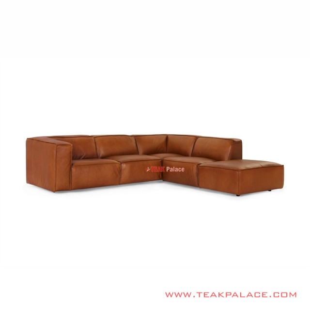 Sofa Mewah Sudut Ruang Tamu Minimalis Seri Pohan