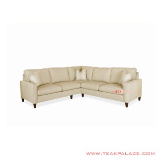 Sofa L Modern Minimalis Kayu Jati Revina Cream minimalis Seri Liosa Sofa L Modern Minimalis Kayu Jati Revina Cream minimalis Seri Liosa
