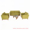 Kursi Sofa Tamu Set Hijau Muda Natural Gloss Seri Muara