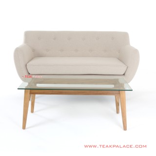 Sofa Minimalis 2 Dudukan Set Meja Linen Seri Dina Sofa Minimalis 2 Dudukan Set Meja Linen Seri Dina
