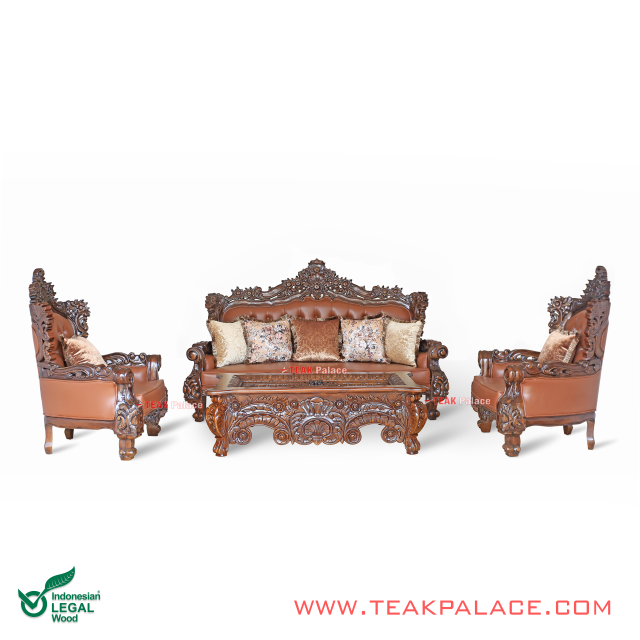 Sofa Ukir Kursi Bellagio Mewah 311 Kayu Jati Jepara Sofa Ukir Kursi Bellagio Mewah 311 Kayu Jati Jepara