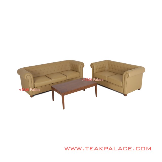 Set Sofa Tamu Minimalis Seri Chesterfield Jati Solid Set Sofa Tamu Minimalis Seri Chesterfield Jati Solid