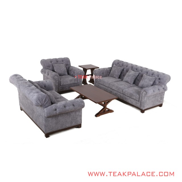 Kursi Sofa Set 321 Meja Tamu dan Meja Sudut Seri Robinson Kursi Sofa Set 321 Meja Tamu dan Meja Sudut Seri Robinson