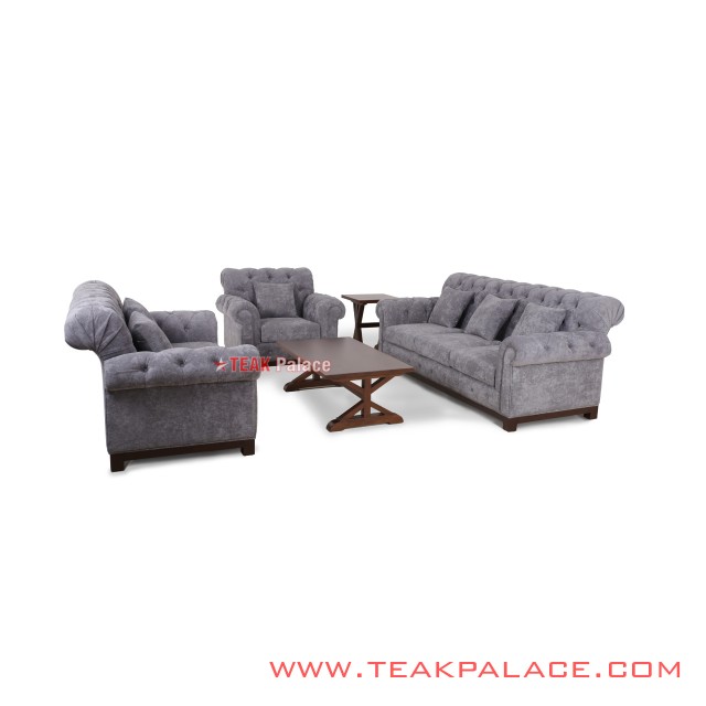 Kursi Sofa Set 321 Meja Tamu dan Meja Sudut Seri Robinson Kursi Sofa Set 321 Meja Tamu dan Meja Sudut Seri Robinson