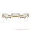 Set Sofa Stool Astana Minimalis Natural