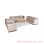 Diamond Sofa Modern Set 3211 Kayu Jati