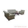Sofa Tamu Kulit Kayu Jati 321 Seri Robinson Sofa Tamu Kulit Kayu Jati 321 Seri Robinson