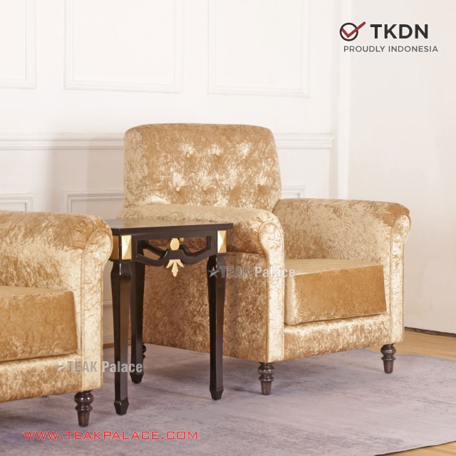 Sofa Kursi Tamu Mewah American Classic Seri Valeri
