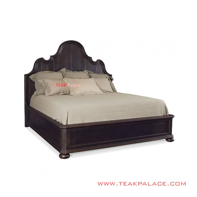 Tempat Tidur Kayu Jati Minimalis Hitam Rustic Seri Aceh Tempat Tidur Kayu Jati Minimalis Hitam Rustic Seri Aceh