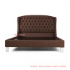 Tempat Tidur Kayu Jati Moderen Minimalis Coklat seri Evelyn Tempat Tidur Kayu Jati Moderen Minimalis Coklat seri Evelyn