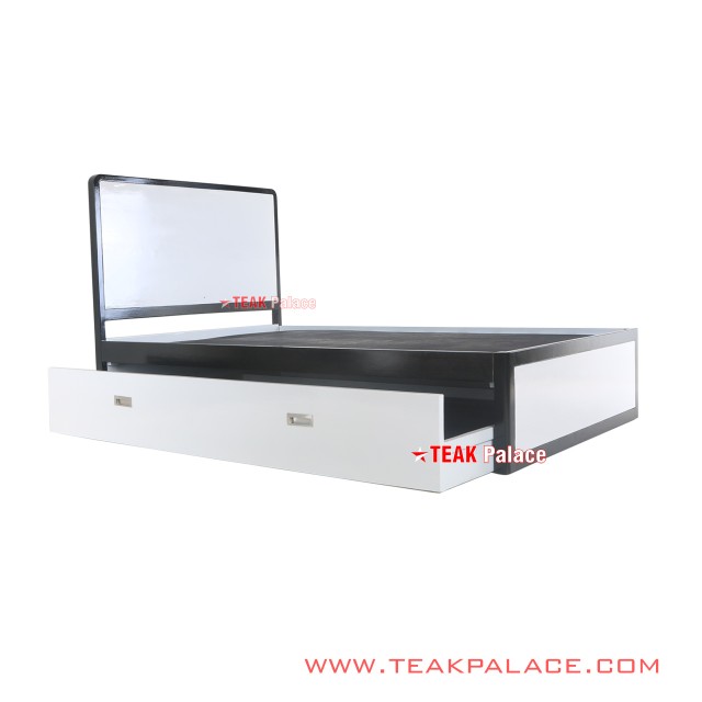 Tempat Tidur Susun Minimalis Sliding Seri Vista Hitam Putih Tempat Tidur Susun Minimalis Sliding Seri Vista Hitam Putih