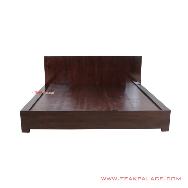 Dipan Lily Kayu Jati Black Walnut Minimalis
