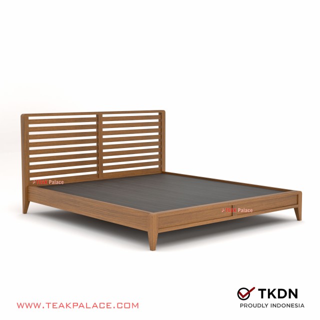 Tempat Tidur Minimalis King Size Seri Minimax 180 Jati