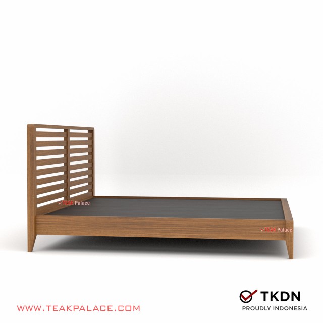 Tempat Tidur Minimalis King Size Seri Minimax 180 Jati