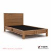 Tempat Tidur Anak Minimalis Single Kayu Jati Edgar 100 Tempat Tidur Anak Minimalis Single Kayu Jati Edgar 100