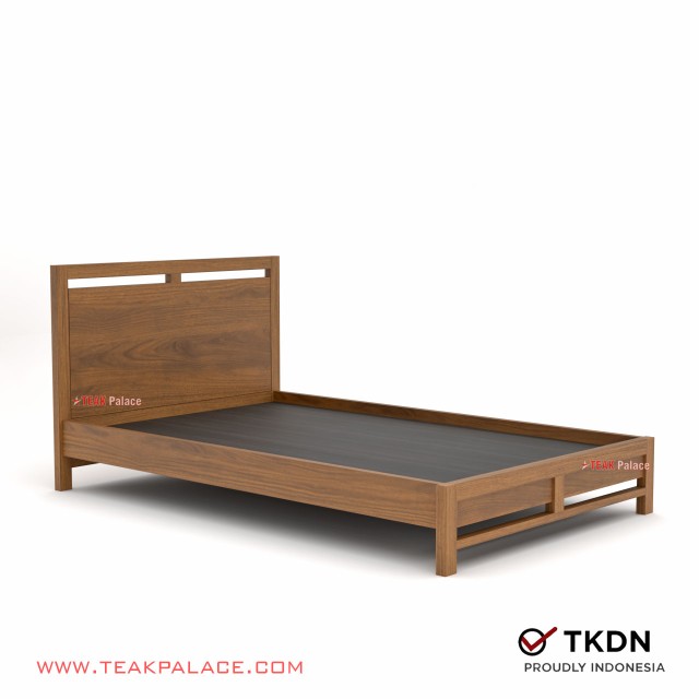 Tempat Tidur Single Minimalis Kayu Jati Ernest 120 Tempat Tidur Single Minimalis Kayu Jati Ernest 120