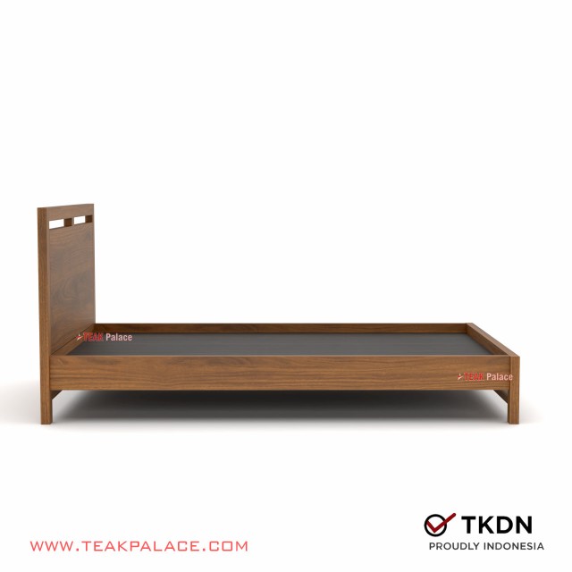 Tempat Tidur Single Minimalis Kayu Jati Ernest 120 Tempat Tidur Single Minimalis Kayu Jati Ernest 120