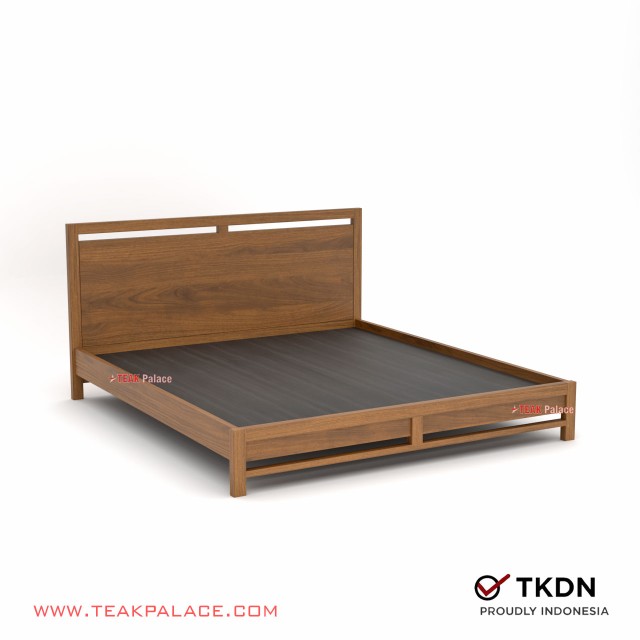 Tempat Tidur Minimalis Modern King Size Kayu Jati Ernest 180 Tempat Tidur Minimalis Modern King Size Kayu Jati Ernest 180