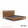 Tempat Tidur Minimalis Modern King Size Kayu Jati Ernest 180 Tempat Tidur Minimalis Modern King Size Kayu Jati Ernest 180