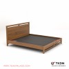 Tempat Tidur Minimalis Modern King Size Kayu Jati Ernest 180 Tempat Tidur Minimalis Modern King Size Kayu Jati Ernest 180