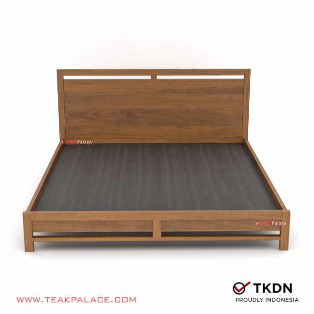Tempat Tidur Minimalis Modern King Size Kayu Jati Ernest 180 Tempat Tidur Minimalis Modern King Size Kayu Jati Ernest 180