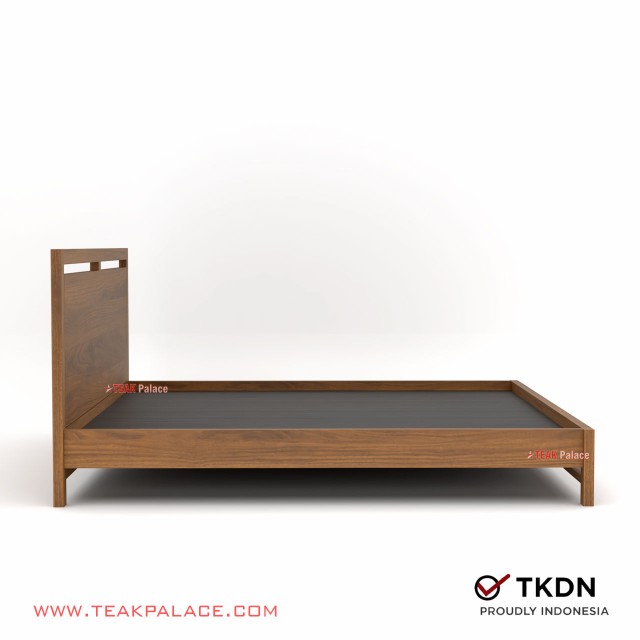 Tempat Tidur Minimalis Modern King Size Kayu Jati Ernest 180 Tempat Tidur Minimalis Modern King Size Kayu Jati Ernest 180