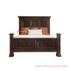 Tempat Tidur Ukir Kayu Jati Salak Brown Karawang Series Tempat Tidur Ukir Kayu Jati Salak Brown Karawang Series