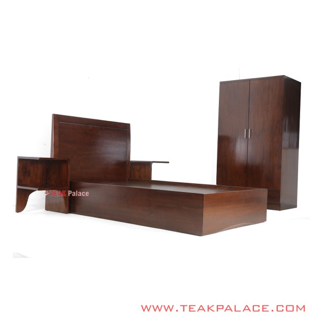 Set Tempat Tidur Anak Minimalis Seri Jakarta Salak Brown Set Tempat Tidur Anak Minimalis Seri Jakarta Salak Brown