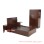 Set Tempat Tidur Anak Minimalis Seri Jakarta Salak Brown