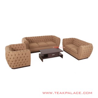 Set Sofa Minimalis Mewah Divo 321 Coklat