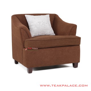 Sofa Musi Singgle seat Warna Coklat Sofa Musi Singgle seat Warna Coklat