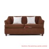 Sofa 2 Dudukan Minimali Musi Coklat Sofa 2 Dudukan Minimali Musi Coklat