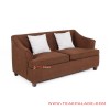 Sofa 2 Dudukan Minimali Musi Coklat Sofa 2 Dudukan Minimali Musi Coklat