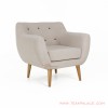 Sofa Retro Dina Single Linen Sofa Retro Dina Single Linen