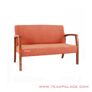 Sofa Tamu Minimalis Legian 2 Seater Orange Sofa Tamu Minimalis Legian 2 Seater Orange