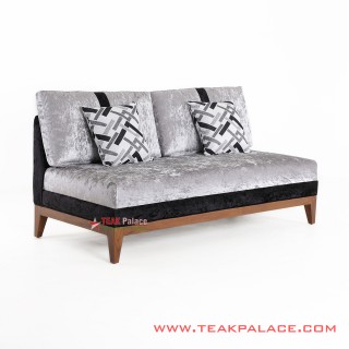 Sofa Jati Minimalis Seri Helena 2 Dudukan